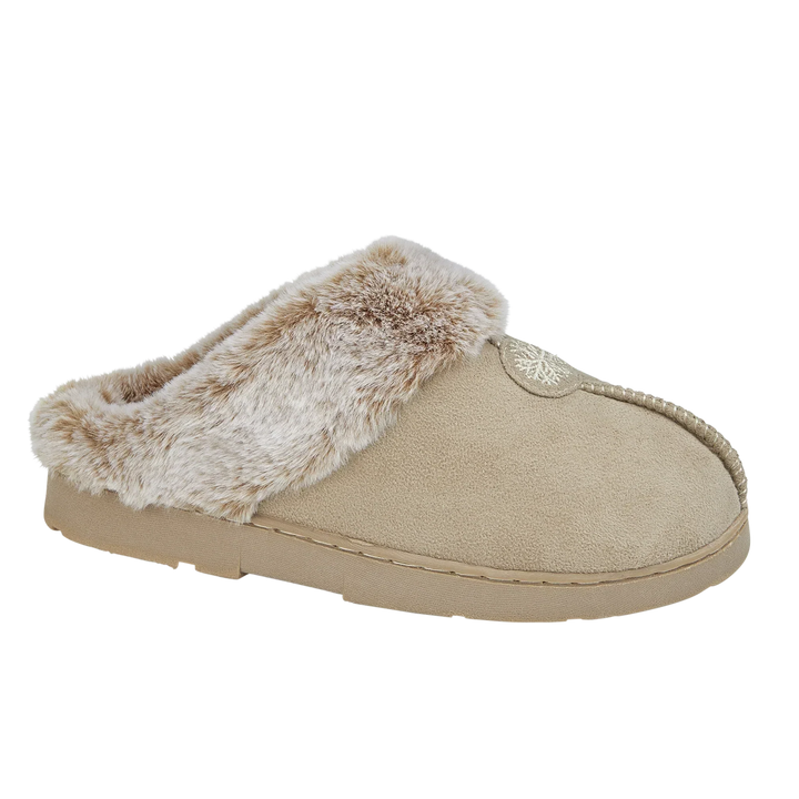 Sunny | Faux Fur Mule Slippers