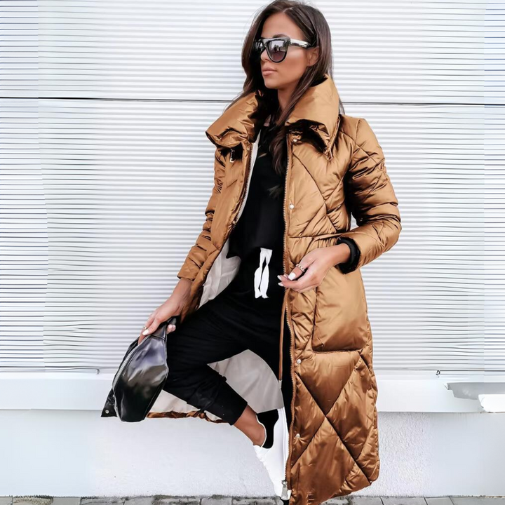 Stella | Modern Quilted Coat