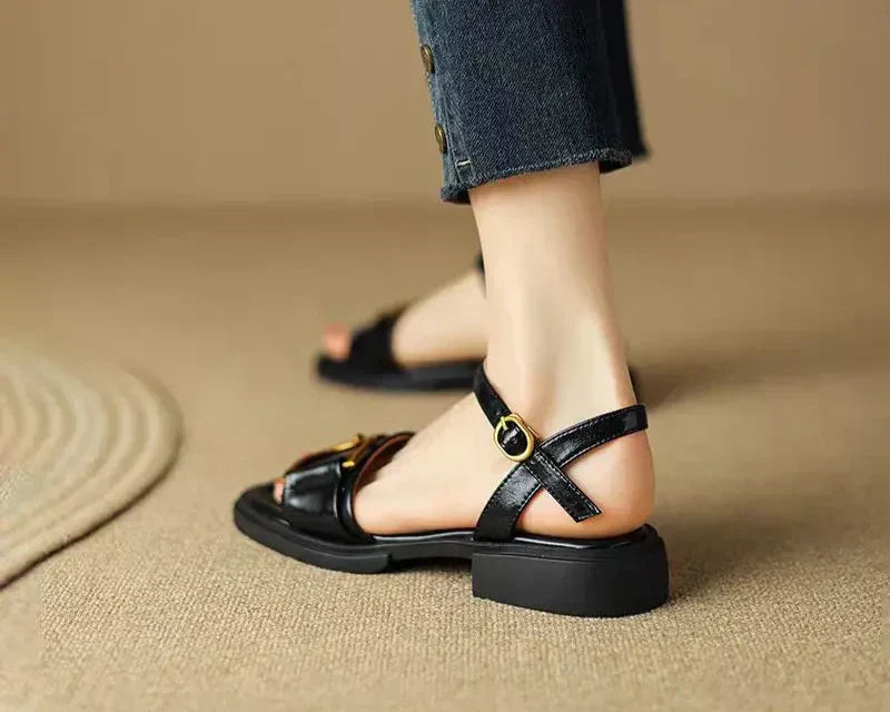 Trish | Effortless Buckle Summer Sandals