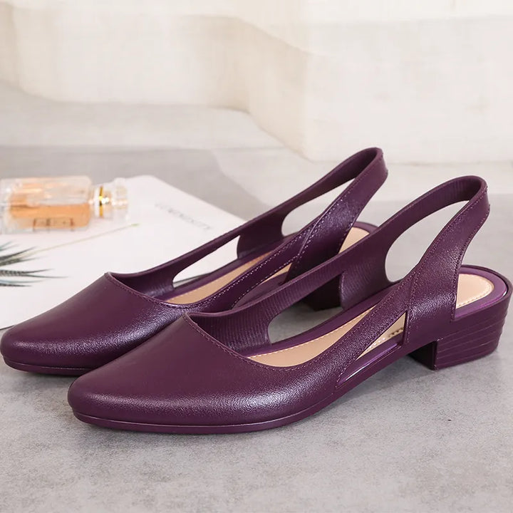 Clio | Elegant Back Strap Ballet Flats