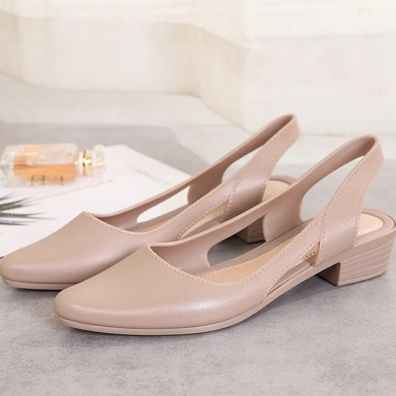 Clio | Elegant Back Strap Ballet Flats