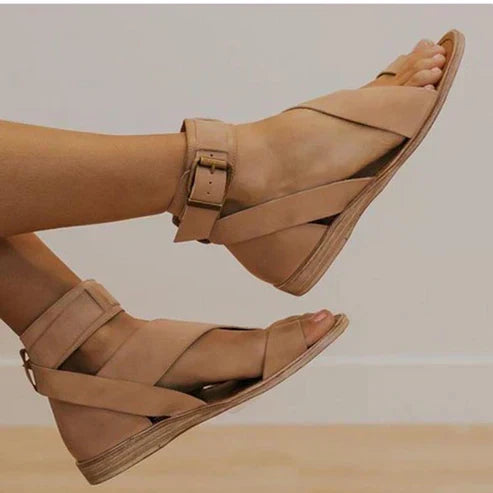 Uma | Gladiator Toe Ring Sandals