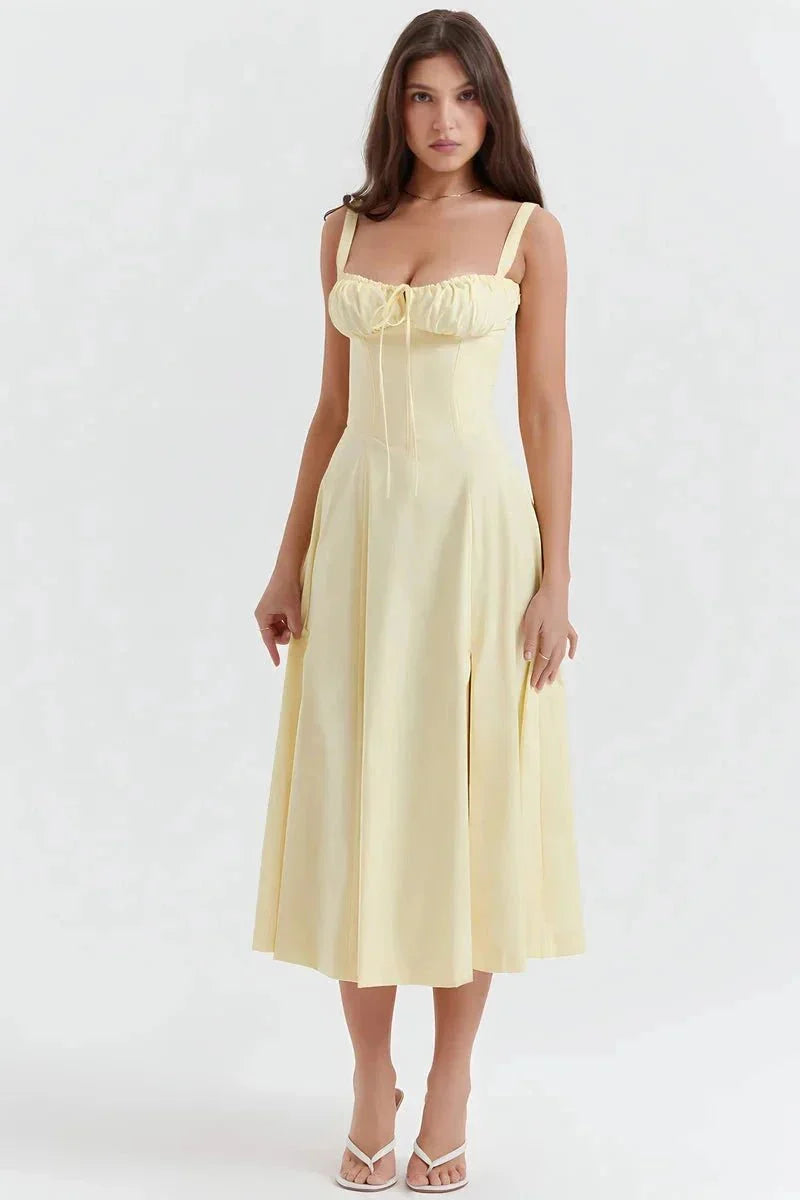 Winnie | Floral Summer Midi Dress