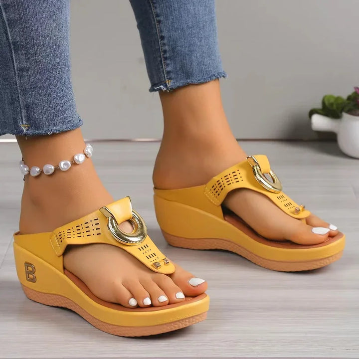 Dilwen | Elegant Wedge Sandals