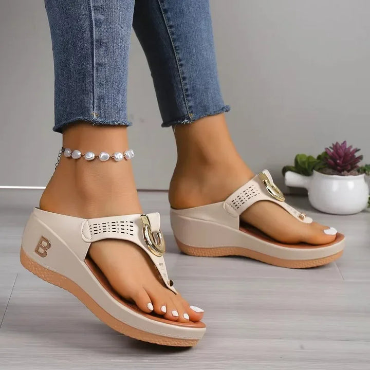 Dilwen | Elegant Wedge Sandals