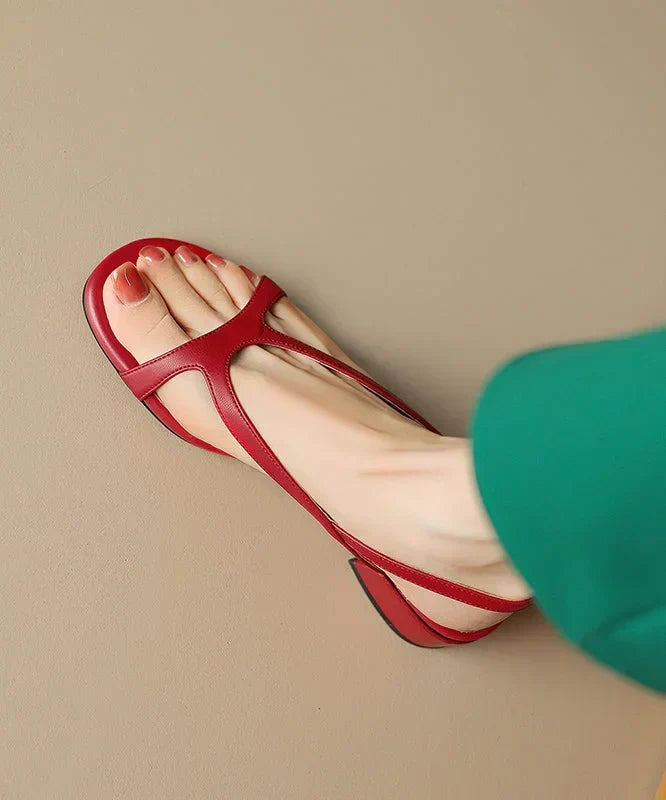 Aria | Toe Strap Slide Sandals