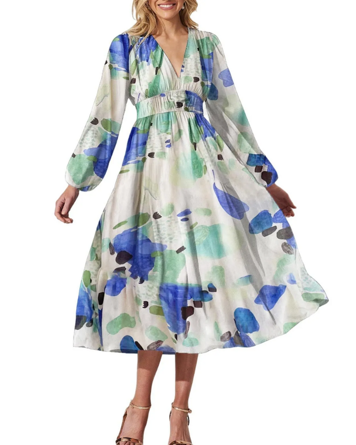 Daisy | Feminine Dress with Floral Motif