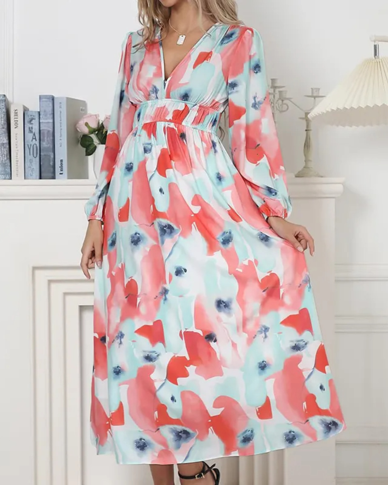Daisy | Feminine Dress with Floral Motif