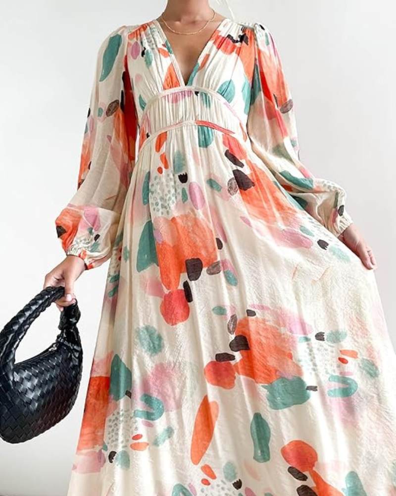 Daisy | Feminine Dress with Floral Motif