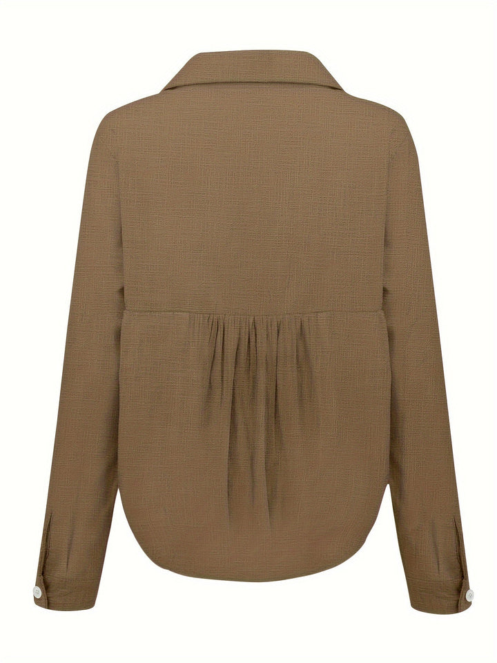 Harper modern long sleeve shirt for women