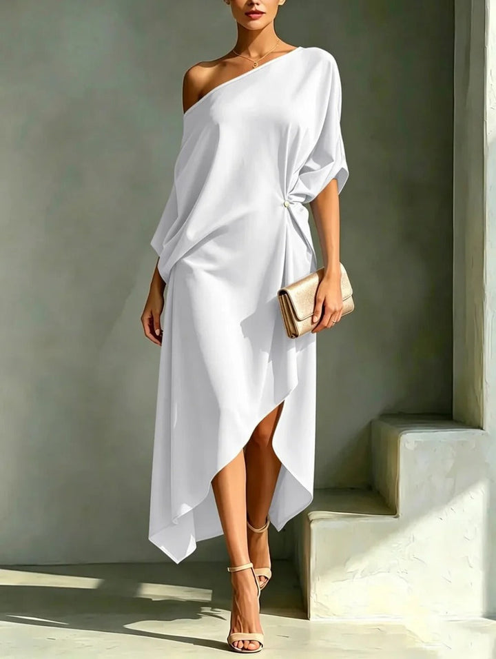 Clara | Elegant Asymmetric Dress