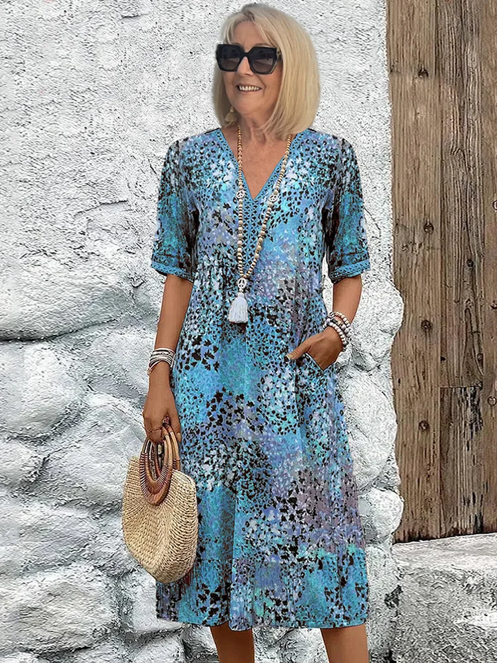 Pearl's Floral Midi Dress