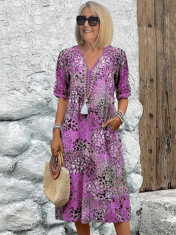 Pearl's Floral Midi Dress