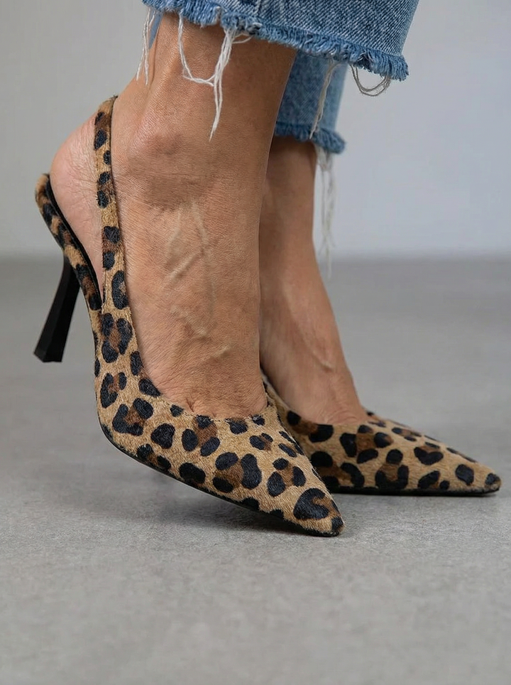 Prudence | Classic Animal Print Court Shoes