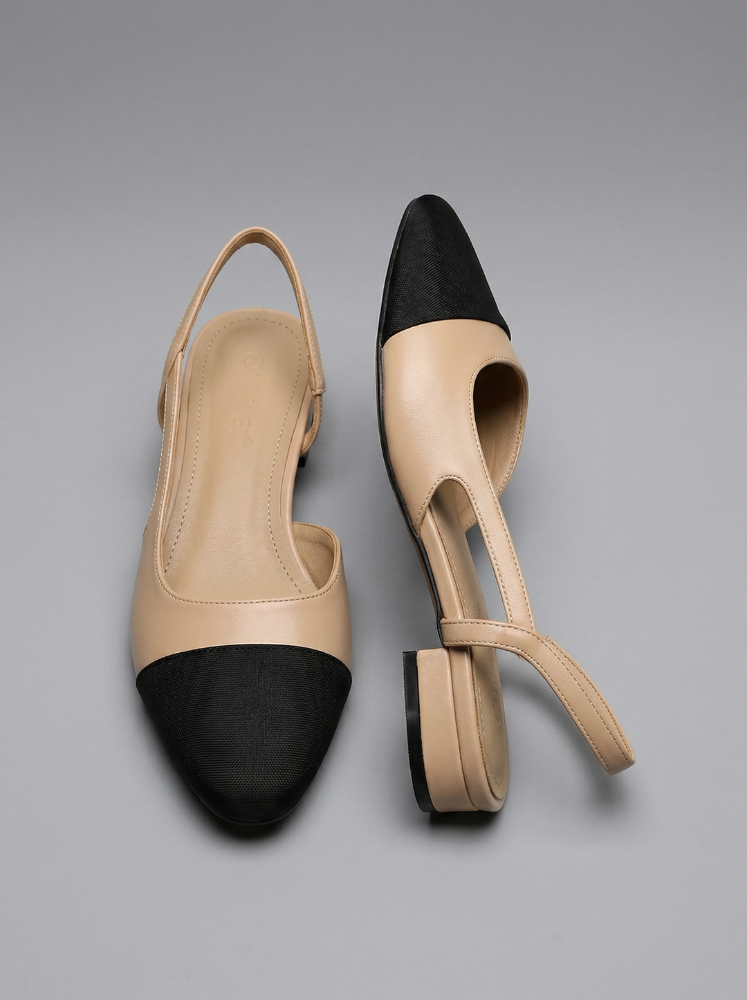 Dimity | Refined Block Heel Slingback Heels