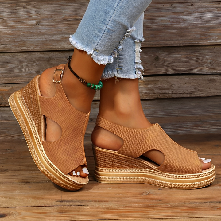 Kit | Platform Wedge Sandals
