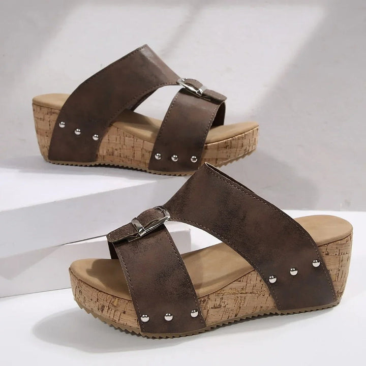 Tibby | Elegant Wedge Sandals