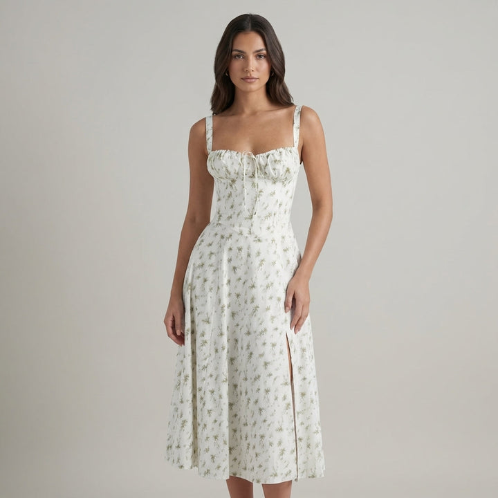 Winnie | Floral Summer Midi Dress