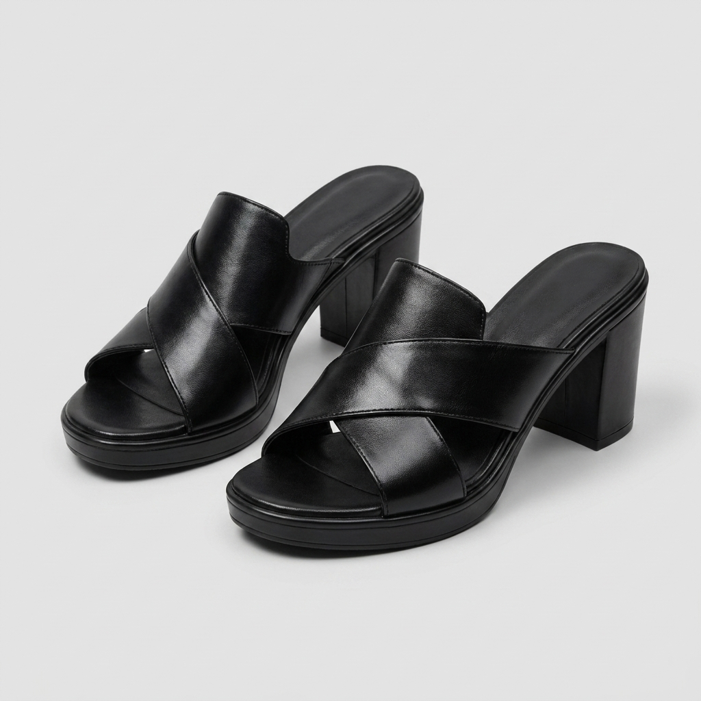 Deni | Effortless Green Summer Sandals