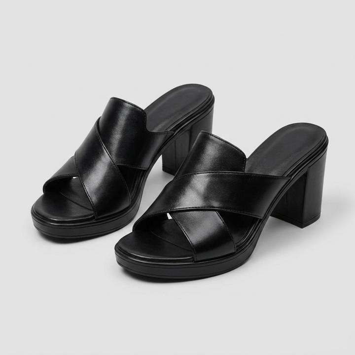Deni | Effortless Green Summer Sandals