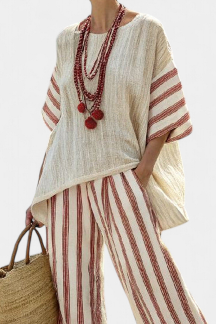 Braelith | Rustic Striped Set