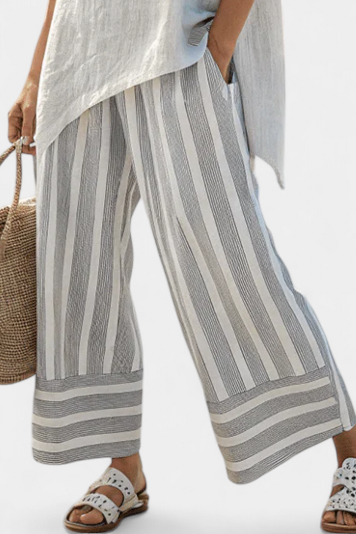 Talvora | Asymmetrical Blouse & Pants