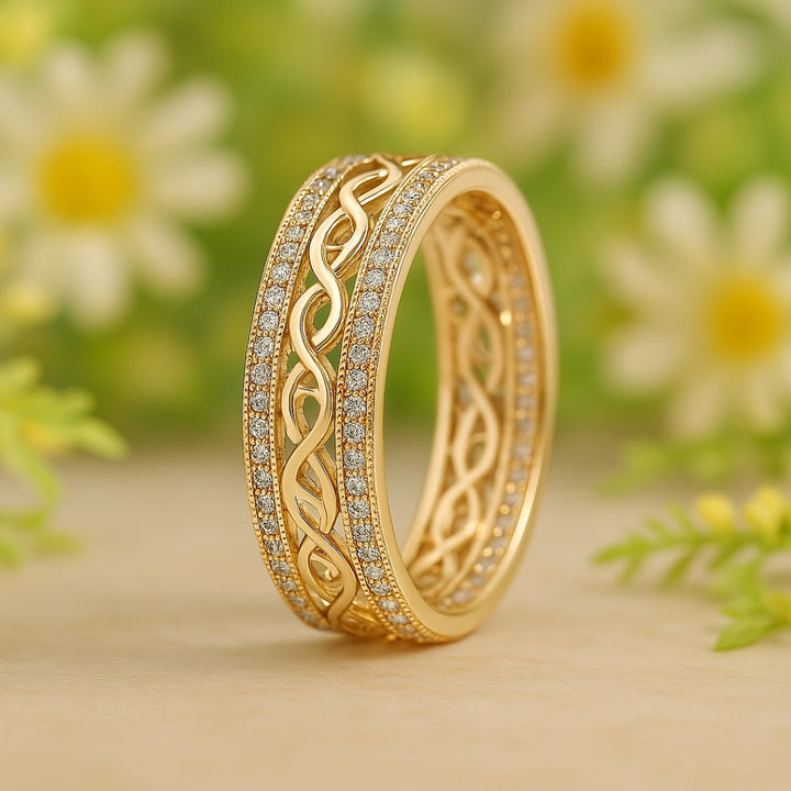 Gold Ring Hollow Light