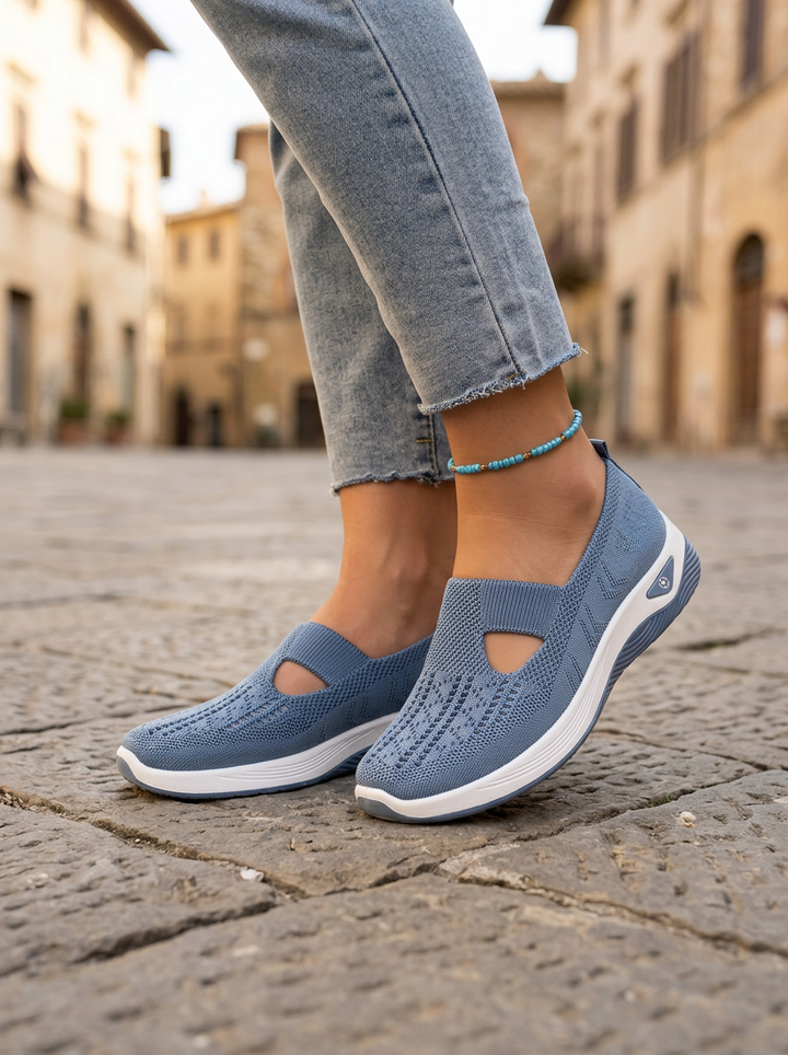 Darby | Supportive Blue Non Slip Orthopedic Comfort Sandals