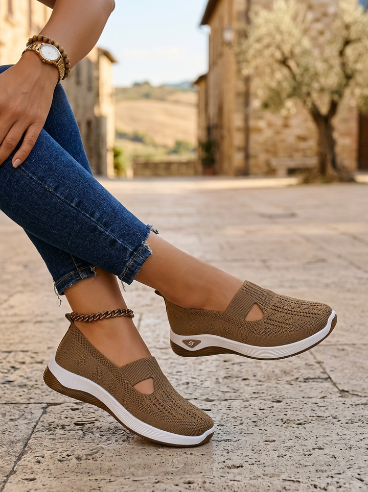 Amberley | Supportive Brown Non Slip Orthopedic Comfort Sandals
