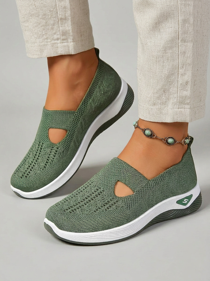 Tully | Supportive Green Non Slip Orthopedic Comfort Sandals