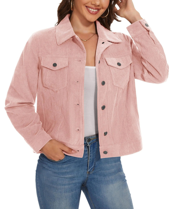 Greer | Classic Corduroy Trucker Jacket