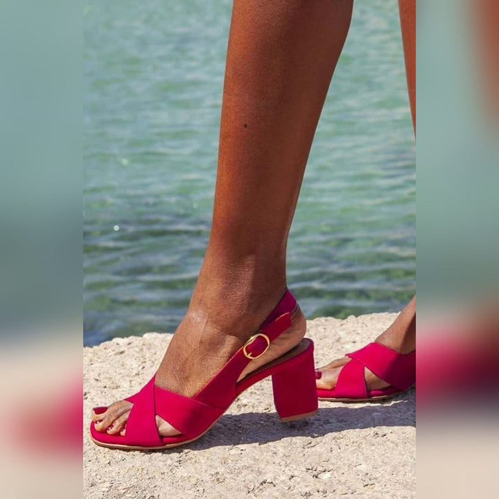 Shelly | Effortless Blue Summer Sandals