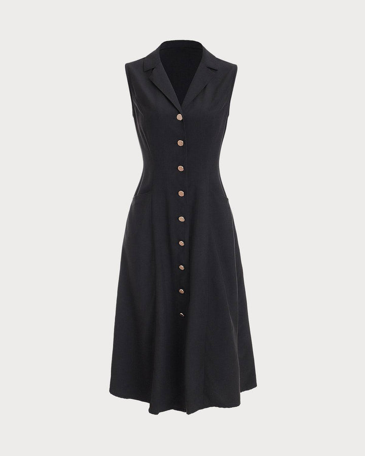 Nora | Elegant V-Neck Tunic Midi Dress