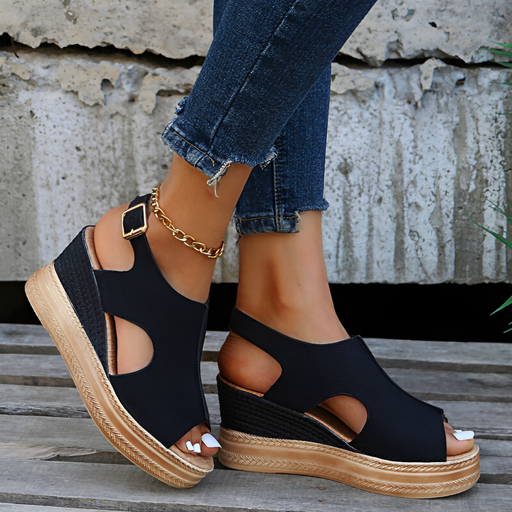 Kit | Platform Wedge Sandals