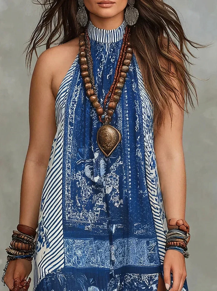 Isla | Patchwork Maxi Dress