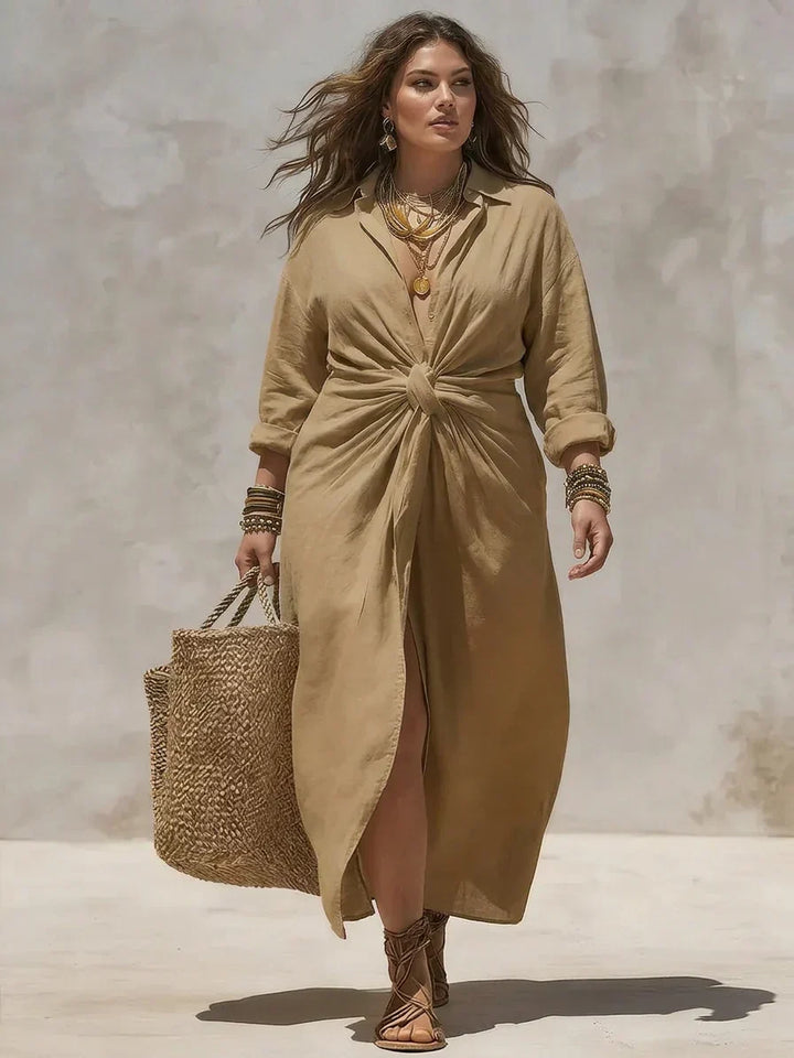 Aria | Knot Maxi Dress