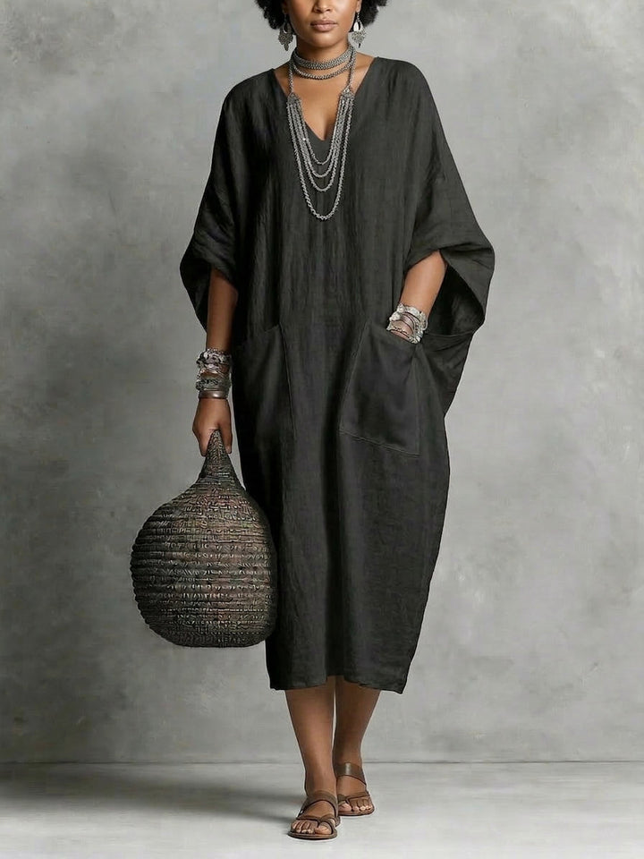 Kaia | Relaxed Kaftan Maxi Dress