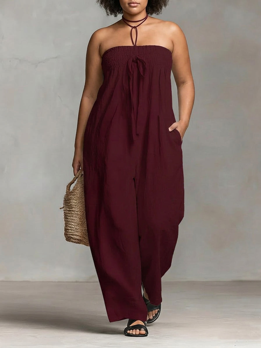 Nova | Strapless Flow Maxi Dress