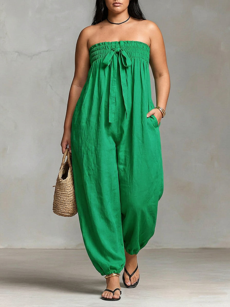 Nova | Strapless Flow Maxi Dress