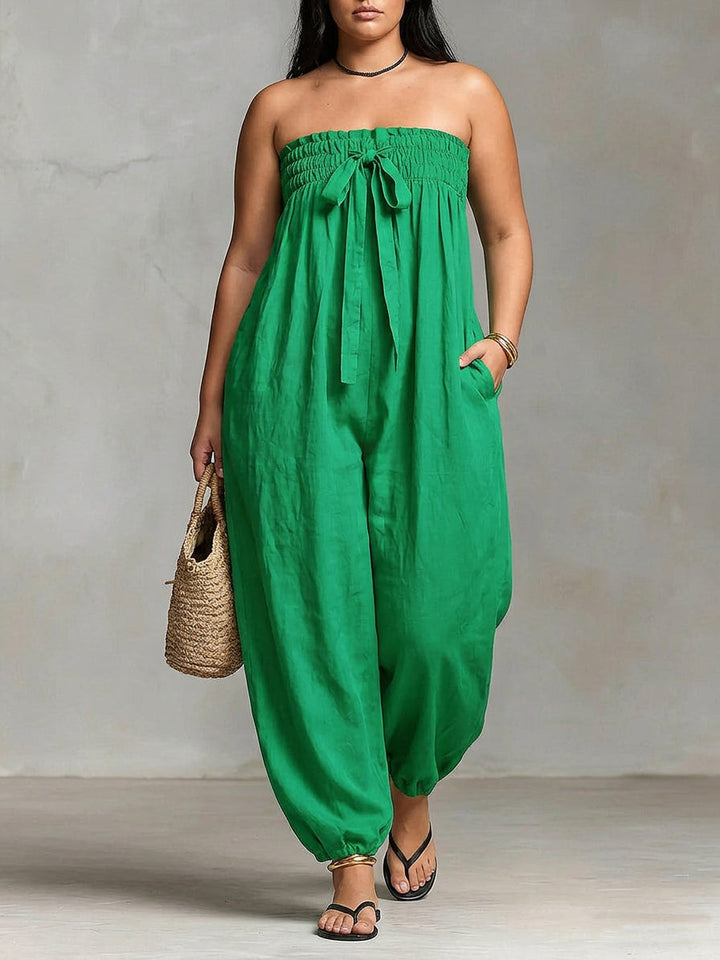 Nova | Strapless Flow Maxi Dress