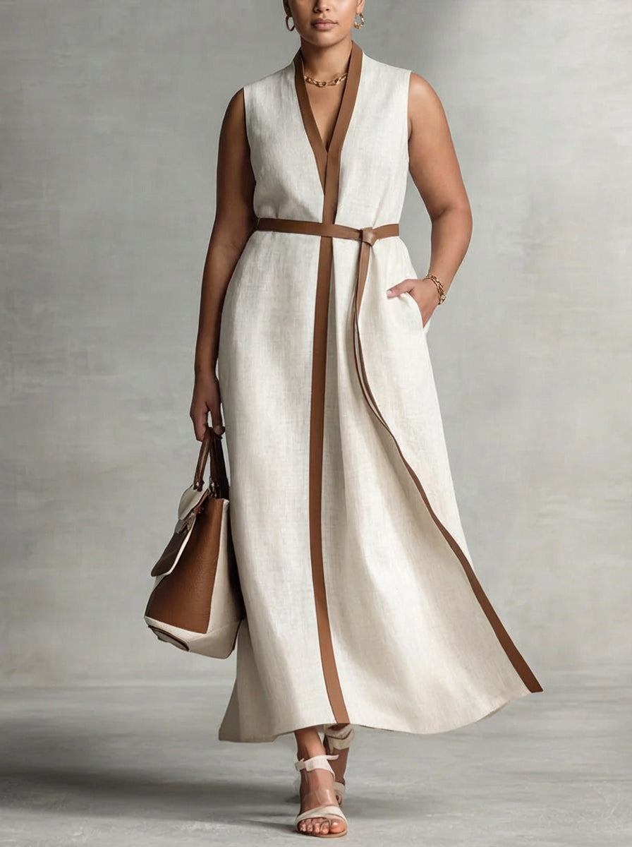 Arielle | Sleeveless Maxi Dress