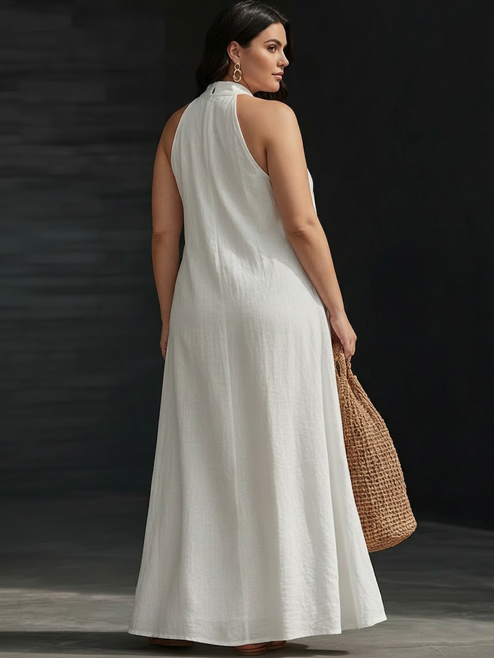 Aveline | Halter Maxi Dress