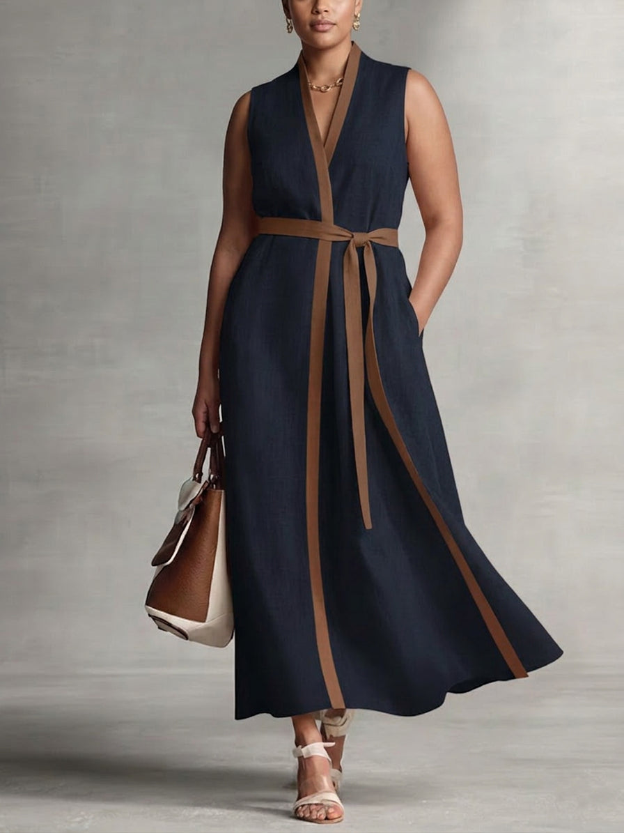 Arielle | Sleeveless Maxi Dress
