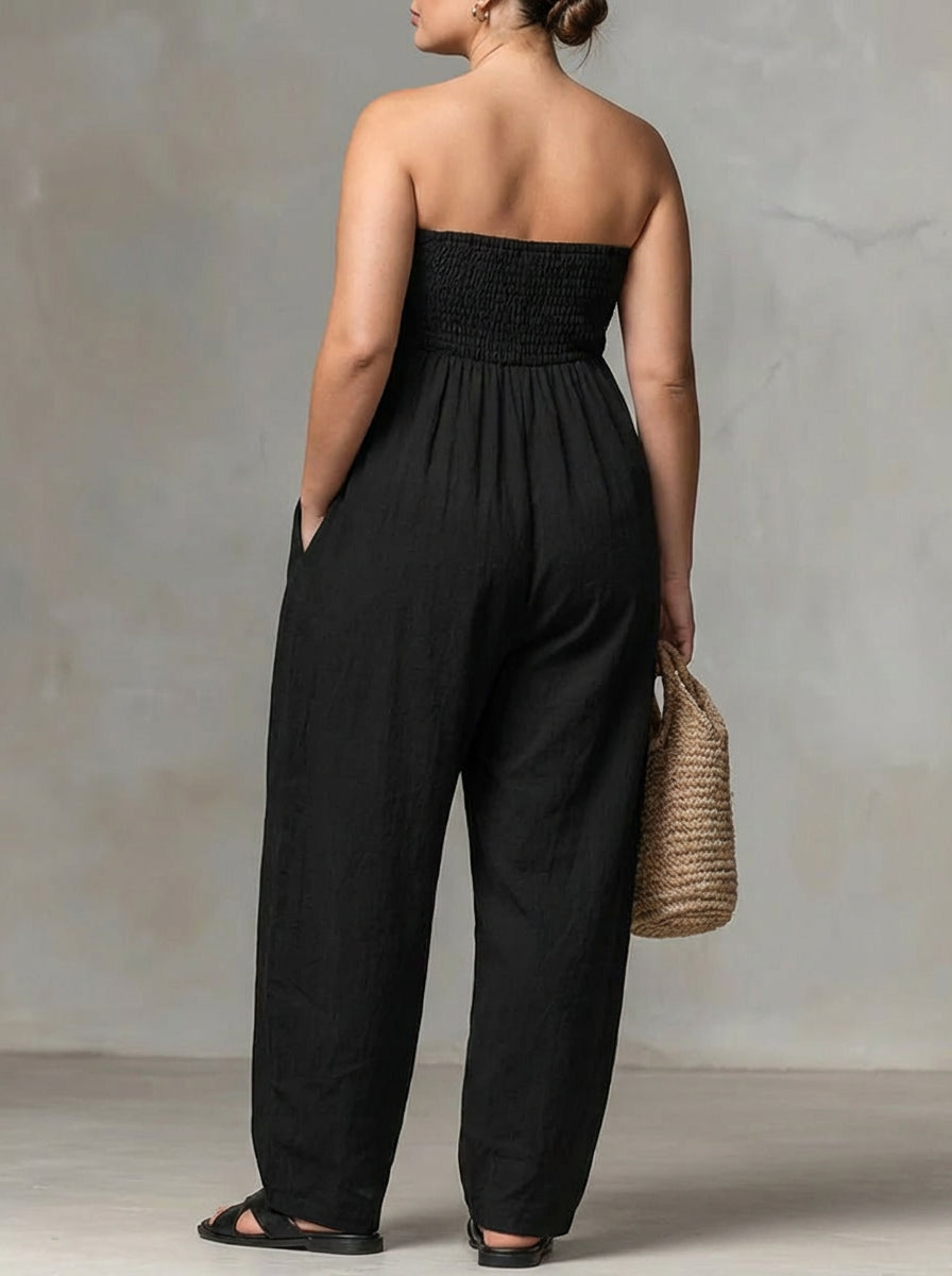 Nova | Strapless Flow Maxi Dress