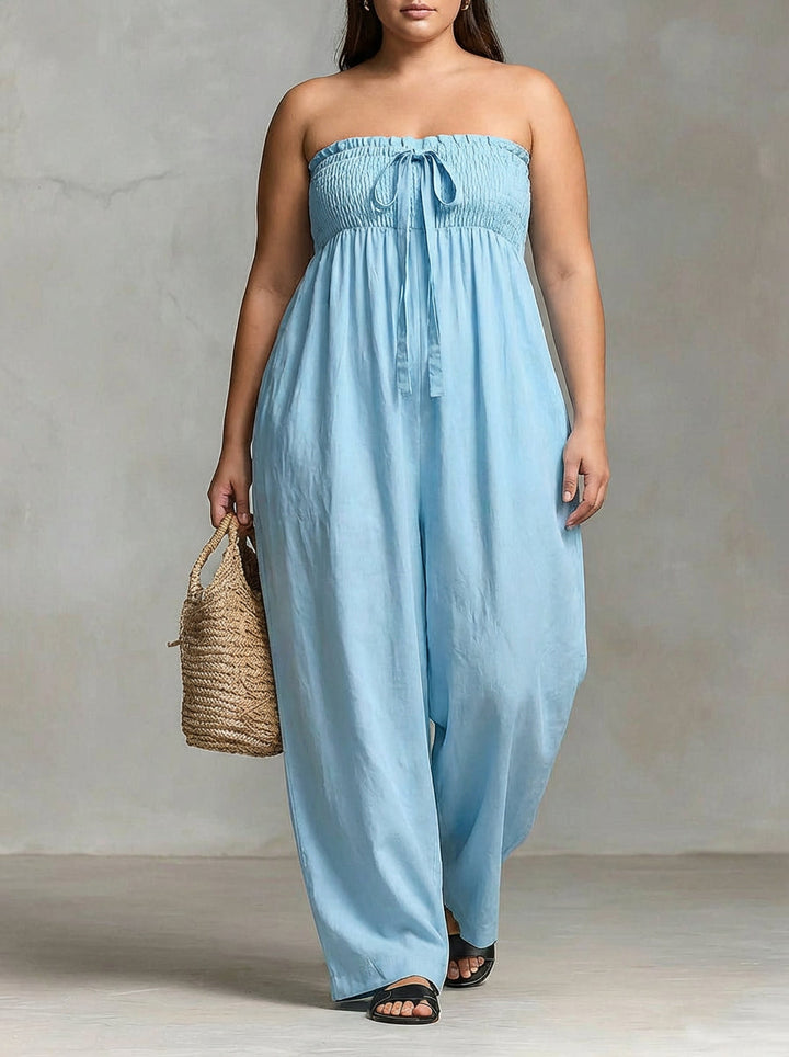 Nova | Strapless Flow Maxi Dress