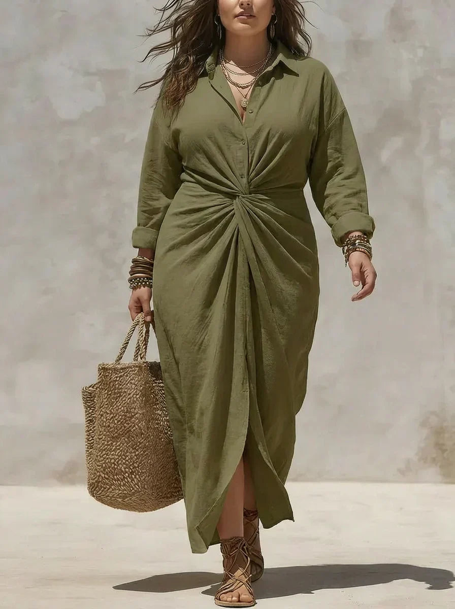 Aria | Knot Maxi Dress