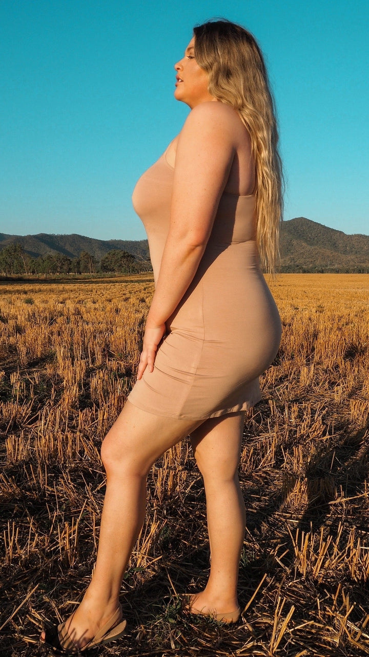 Kit | Almond Bamboo Slip Dress