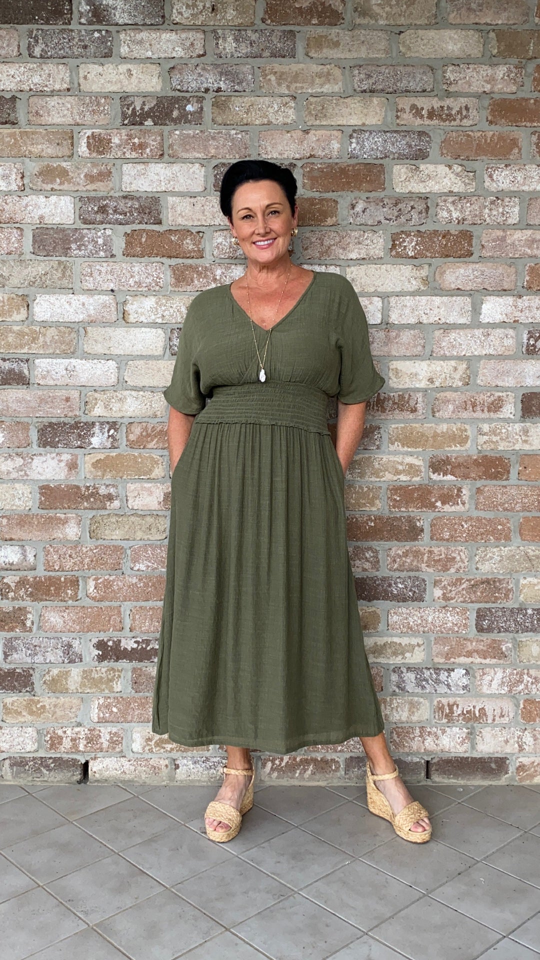 Octavia | Bamboo Wrap Dress