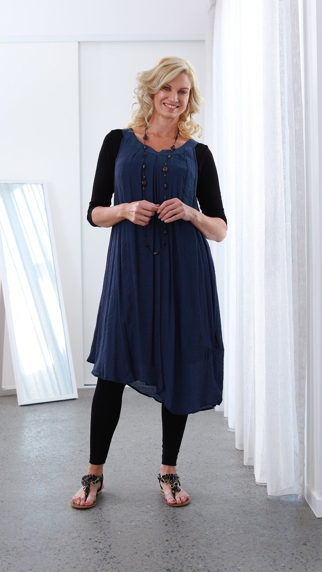 Eden | Casual Cotton Maxi Dress