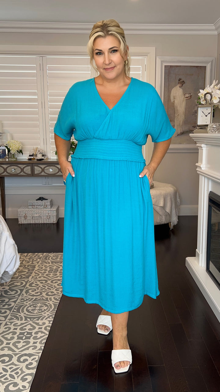 Rosalind | Slouchy Midi Dress